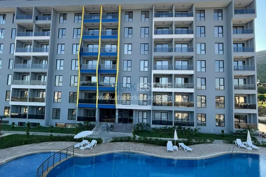 Furnished 1+1 apartment in a new modern complex in Gazipasa 2