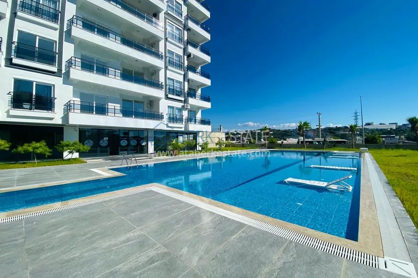 Krótkoterminowy wynajem od 10 dni - mieszkanie z jedną sypialnią w dzielnicy Avsallar, Alanya nr 66 3