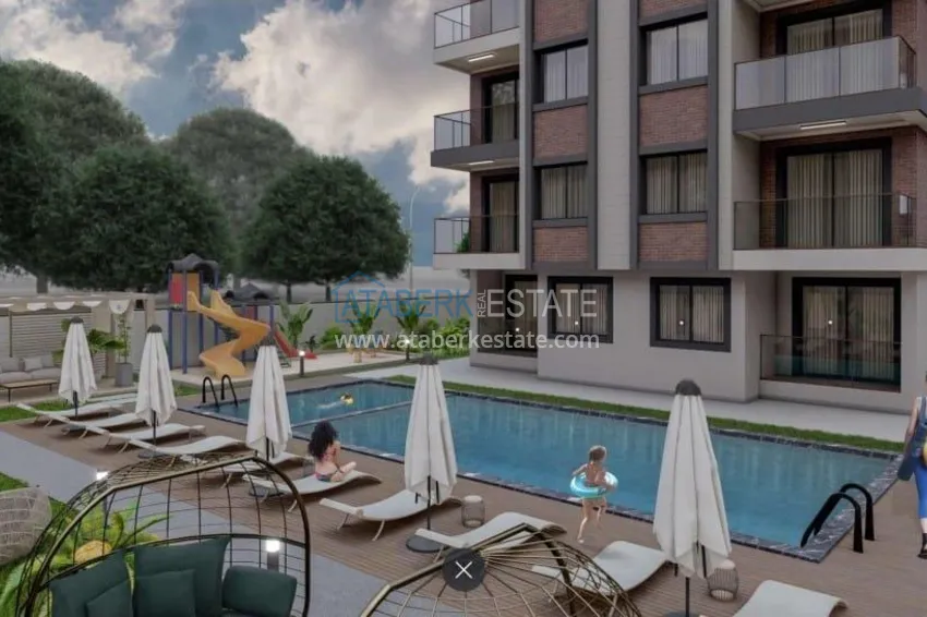 Investor apartment in Gazipasa in a complex under construction 5