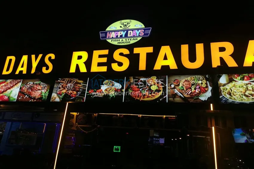 Ready-made Business with Guaranteed Income. Cafe in Alanya City Center, Damlataş District 7