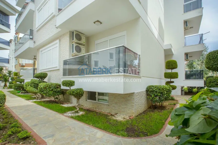 4+1 penthouse duplex with furniture and a glazed balcony, Oba district — Alanya 12 