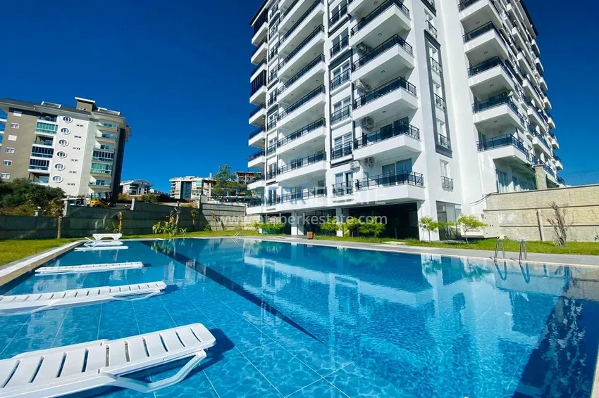 Krótkoterminowy wynajem od 10 dni - mieszkanie z jedną sypialnią w dzielnicy Avsallar, Alanya nr 66 7