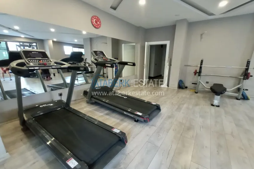Furnished 2+1 apartment in a complex with infrastructure - Alanya Center 13 