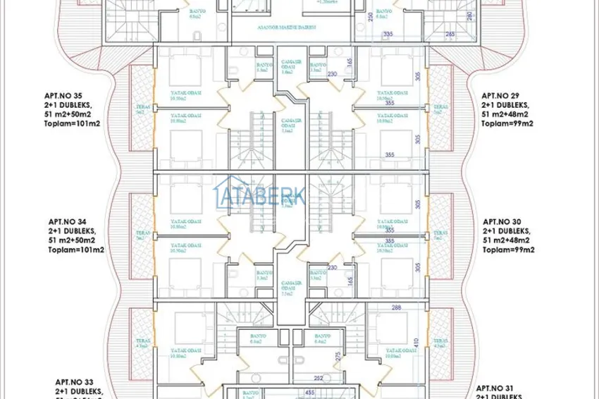 Buy cheap Investment property under construction - Alanya, Oba district 3