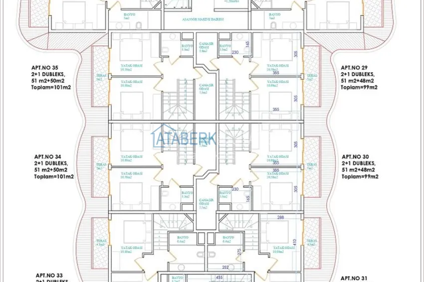 Buy cheap Investment property under construction - Alanya, Oba district 8
