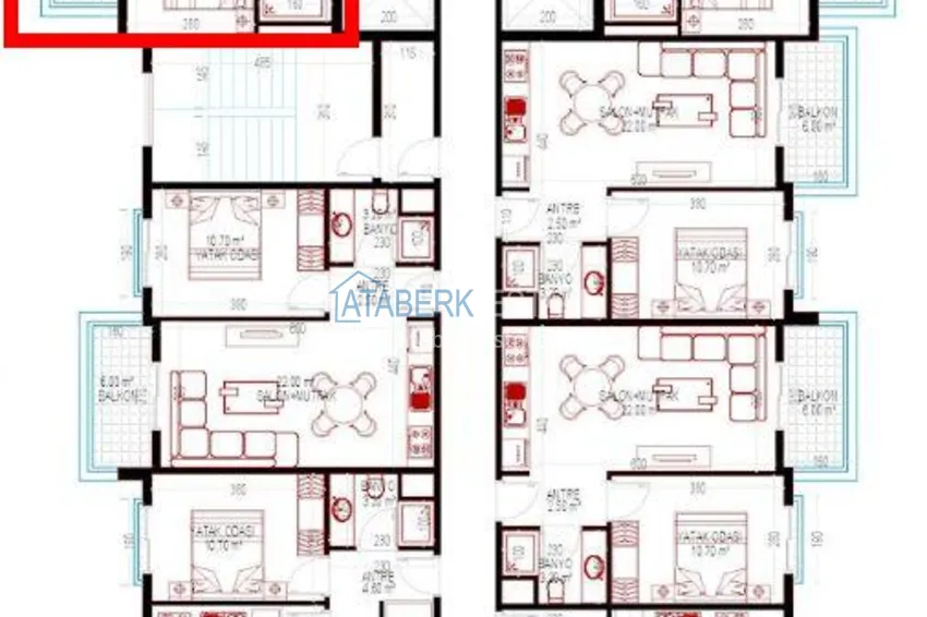 Buy cheap Apartments in Mahmutlar from an investor in a complex at the final stage of construction 3 