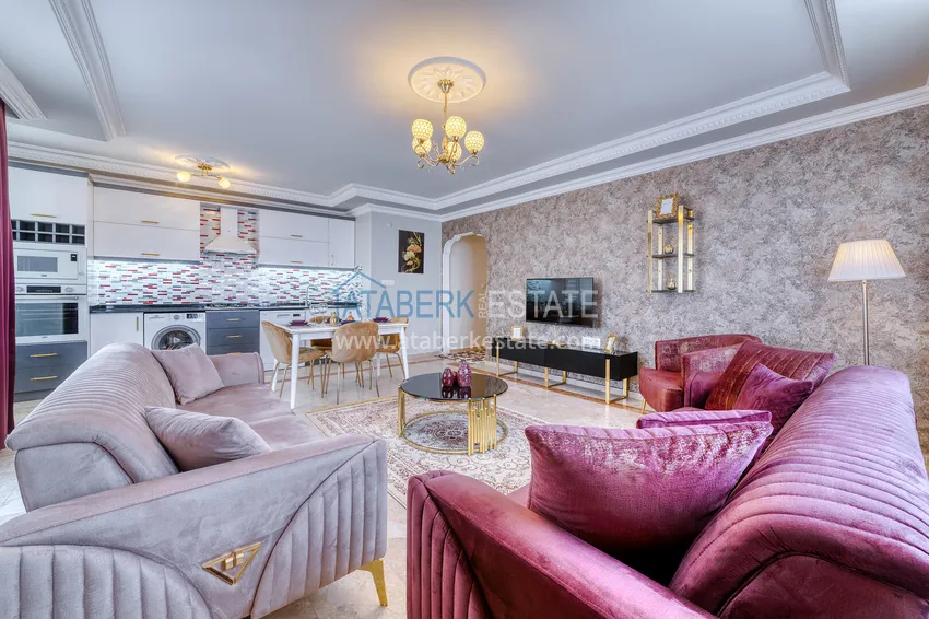 Kupuj W pełni odnowiony apartament z nowymi meblami - dzielnica Mahmutlar, Alanya 5 