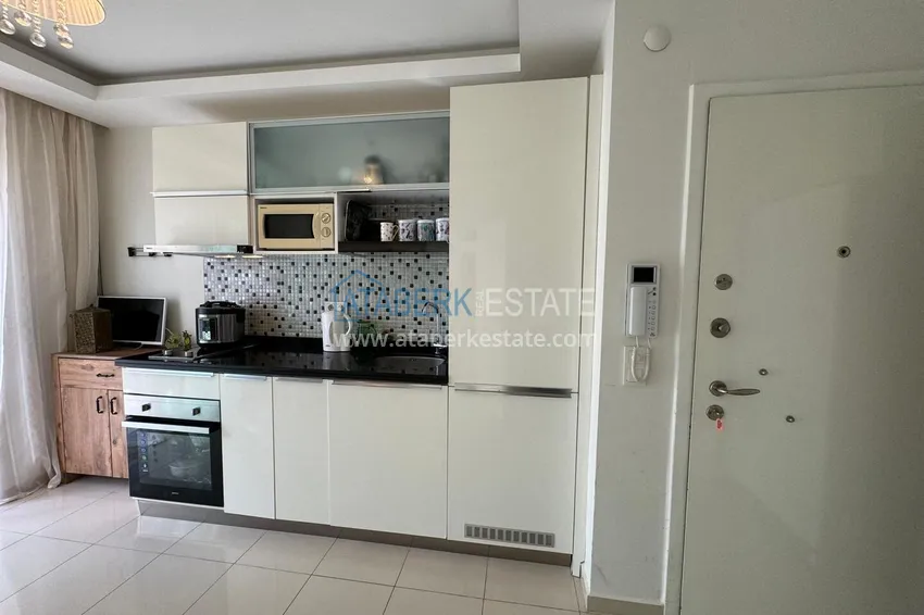 Kupuj Apartament 1+1 zaledwie 350 metrów od Morza Śródziemnego, dzielnica Oba — Alanya 3 