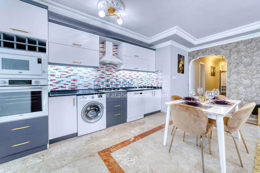 Kupuj W pełni odnowiony apartament z nowymi meblami - dzielnica Mahmutlar, Alanya 6 