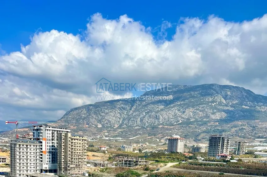 Purchase Apartment 3+1 with furniture and open mountain views. Mahmutlar District, Alanya 14