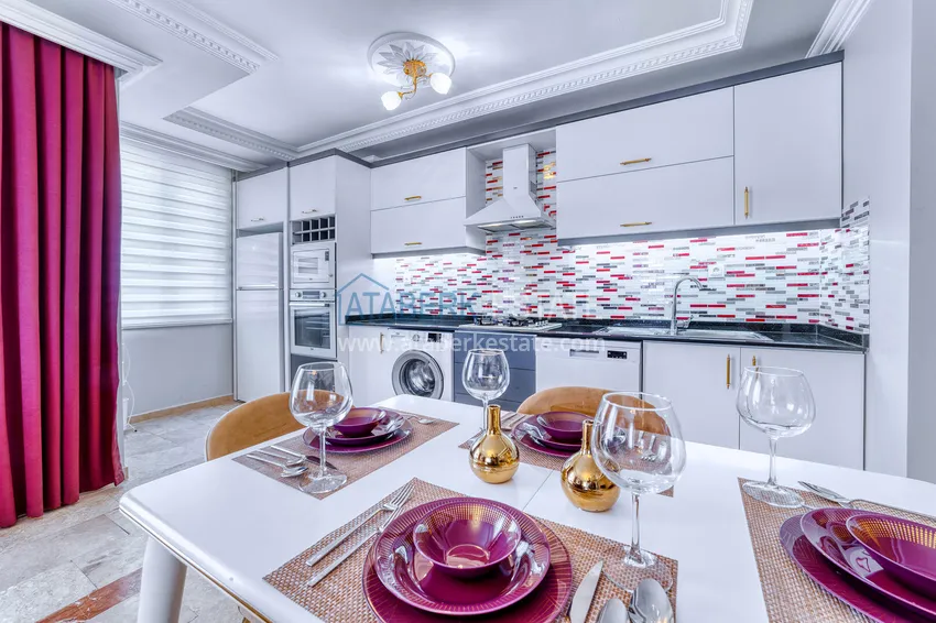 Kupuj W pełni odnowiony apartament z nowymi meblami - dzielnica Mahmutlar, Alanya 8 