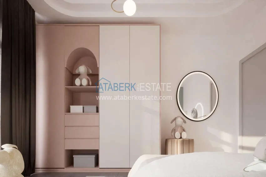 Purchase Modern villas in the mountainous region of Antalya — Dosemealti, under construction 5