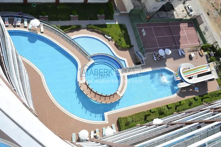 Purchase Apartment 3+1 with furniture and open mountain views. Mahmutlar District, Alanya 15