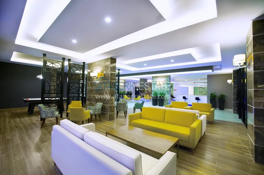 Furnished apartment in a premium complex, Tosmur district, Alanya 14
