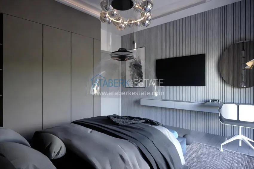Purchase Modern villas in the mountainous region of Antalya — Dosemealti, under construction 9