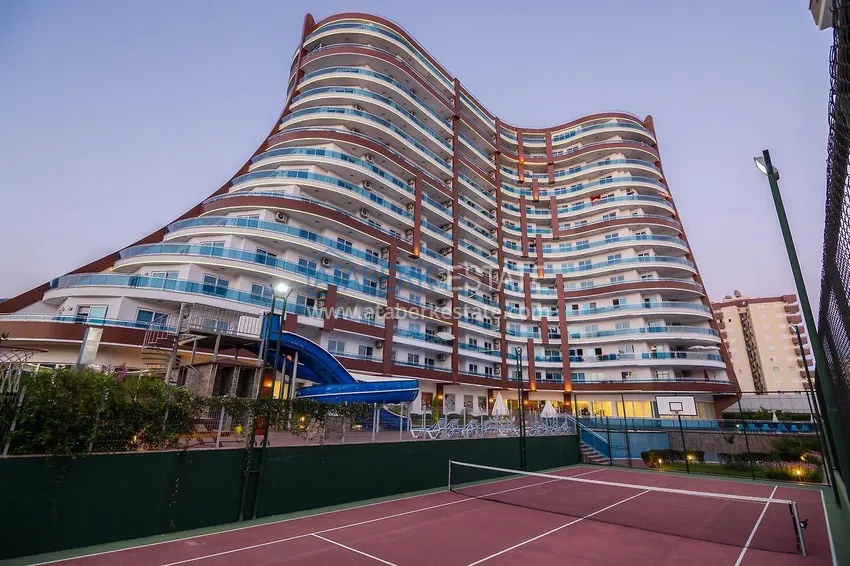 Apartment 3+1 with furniture and open mountain views. Mahmutlar District, Alanya 2