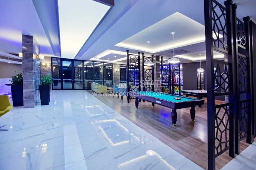 Furnished apartment in a premium complex, Tosmur district, Alanya 15