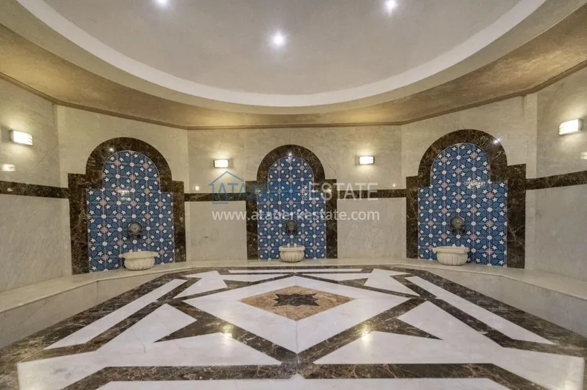 Apartment 3+1 with furniture and open mountain views. Mahmutlar District, Alanya 21