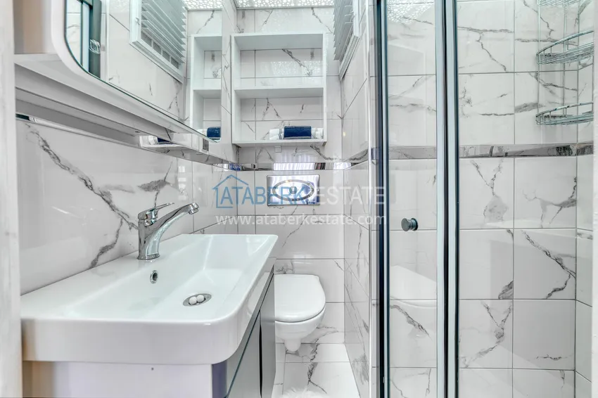 Kupuj W pełni odnowiony apartament z nowymi meblami - dzielnica Mahmutlar, Alanya 18 