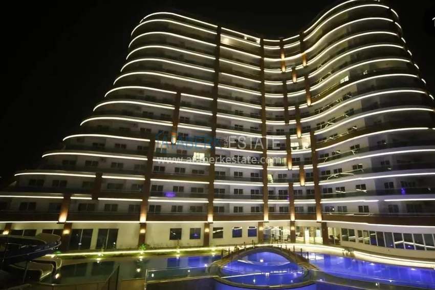 Apartment 3+1 with furniture and open mountain views. Mahmutlar District, Alanya 3