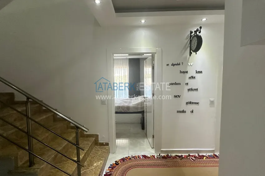 Purchase Duplex apartment with furniture, separate kitchen and mountain view — Kestel district, Alanya 2