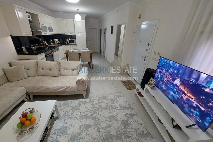 Kupuj Umeblowany apartament 2+1, zaledwie 300 metrów od morza - Alanya, dzielnica Avsallar 2 