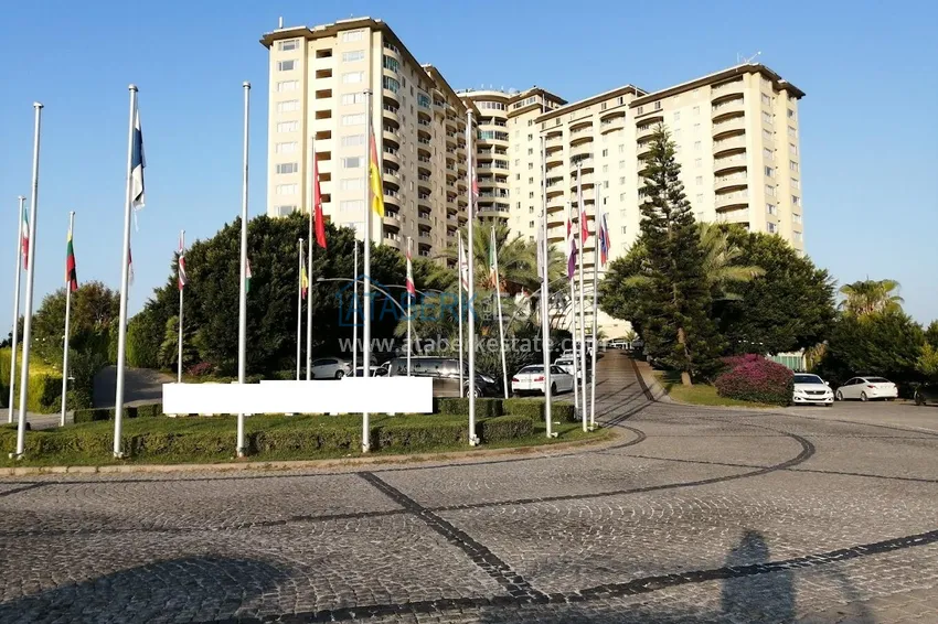 Меблированный дуплекс с открытым видом на море – Аланья, район Махмутлар 3 