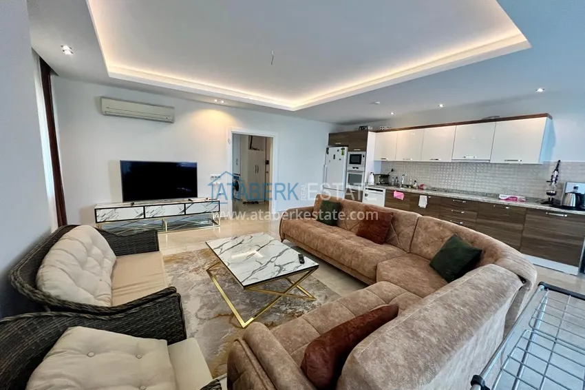 Purchase Apartment 3+1 with furniture and open mountain views. Mahmutlar District, Alanya 3