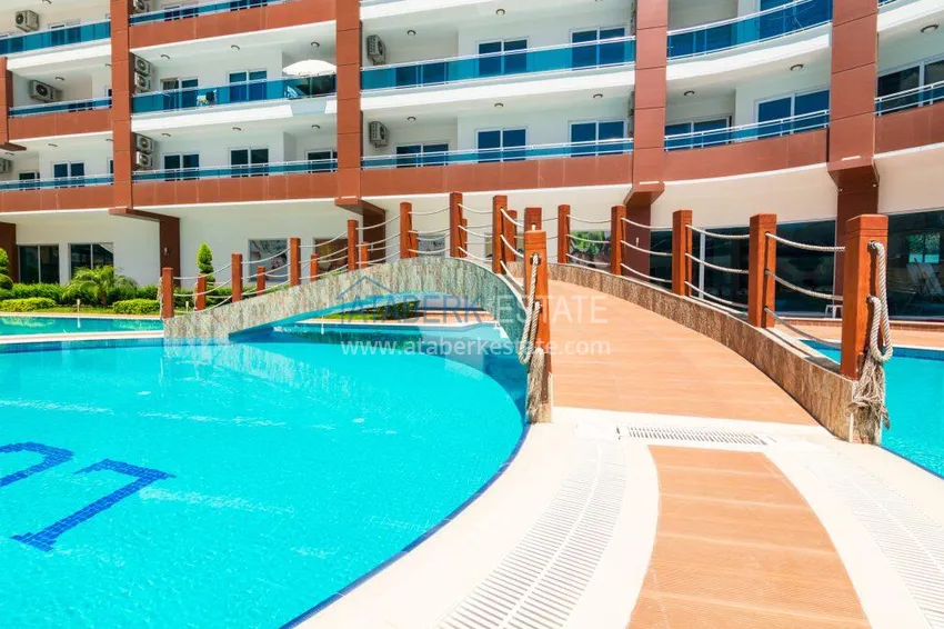 Apartment 3+1 with furniture and open mountain views. Mahmutlar District, Alanya 6