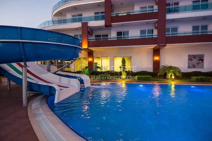 Apartment 3+1 with furniture and open mountain views. Mahmutlar District, Alanya 7