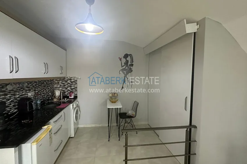Purchase Duplex apartment with furniture, separate kitchen and mountain view — Kestel district, Alanya 6