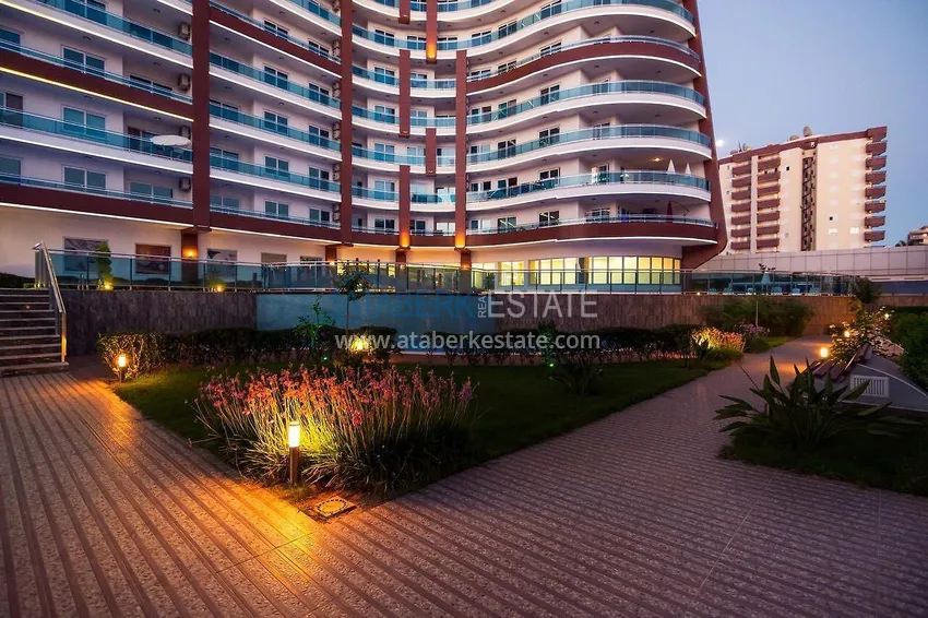 Apartment 3+1 with furniture and open mountain views. Mahmutlar District, Alanya 8