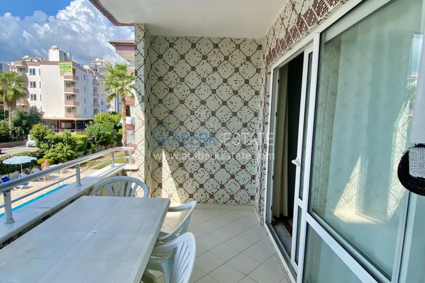 Purchase One bedroom apartment in a cozy residential complex. Suitable for a residence permit. Oba District, Alanya 8