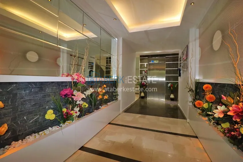 Apartament 1+1 zaledwie 350 metrów od Morza Śródziemnego, dzielnica Oba — Alanya 13 