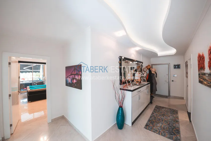 Kupuj Nieruchomość na zezwolenie na pobyt! Apartament 3+1 w prestiżowym kompleksie mieszkalnym w centrum regionu europejskiego — Oba, Alanya 1
