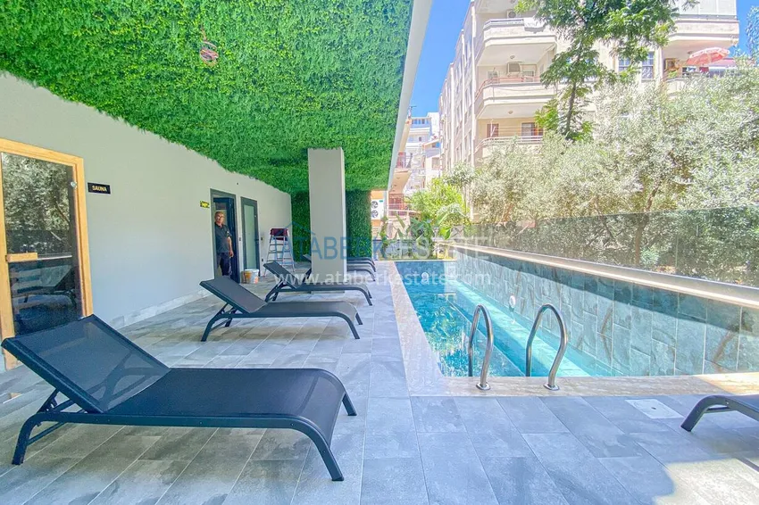 Dobrze wykończone apartamenty w nowym budynku - Alanya, plaża Kleopatra 10 