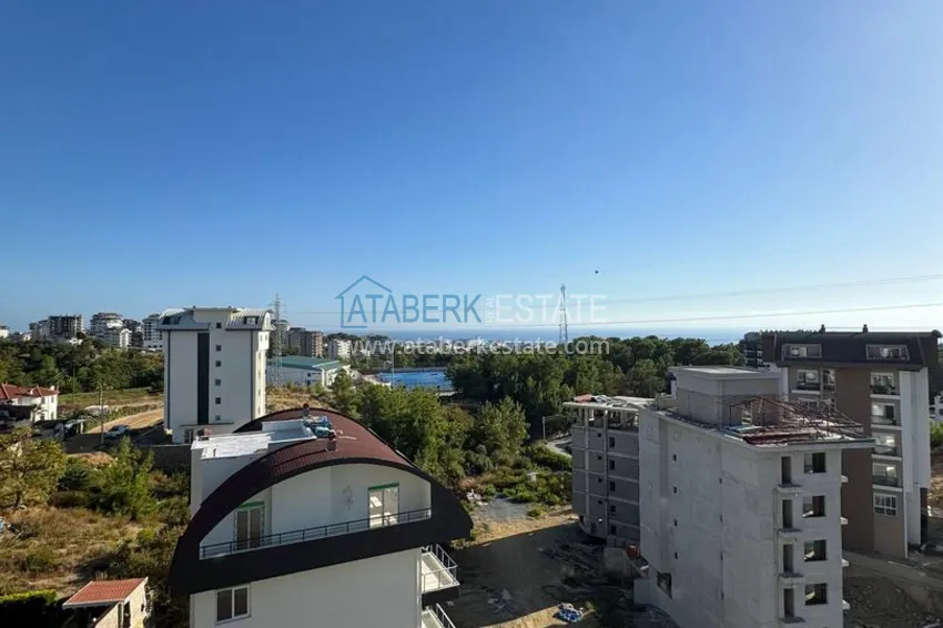 Purchase 2+1 apartment with furniture and partial sea view, Avsallar district — Alanya 10