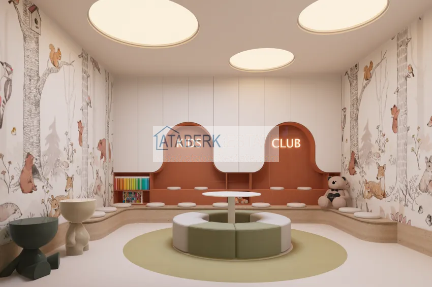 Nowy projekt kompleksu mieszkalnego w budowie w Antalyi, dzielnica Altintash 21