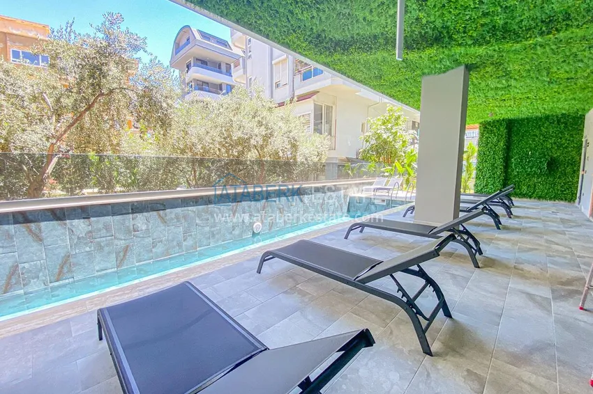 Dobrze wykończone apartamenty w nowym budynku - Alanya, plaża Kleopatra 11 
