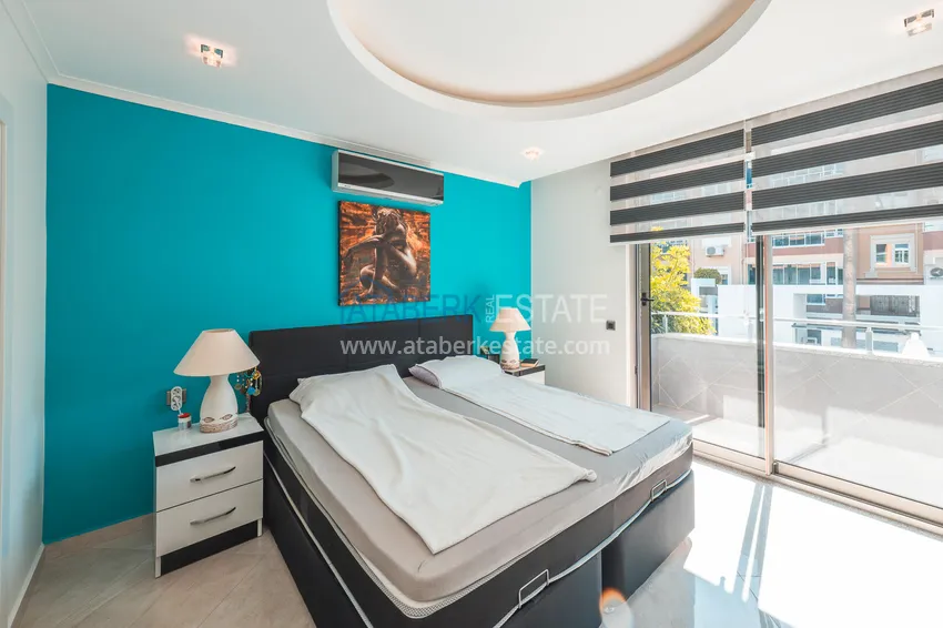 Kupuj Nieruchomość na zezwolenie na pobyt! Apartament 3+1 w prestiżowym kompleksie mieszkalnym w centrum regionu europejskiego — Oba, Alanya 12