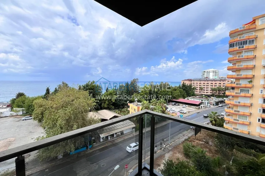 Kupuj Umeblowany apartament 1+1 z widokiem na morze, dzielnica Kargicak — Alanya 12 
