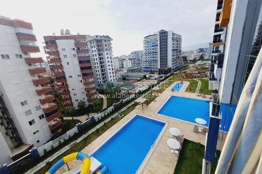 Kupuj Jednopokojowe mieszkanie od właściciela w nowym budynku - dzielnica Mahmutlar, Alanya 14