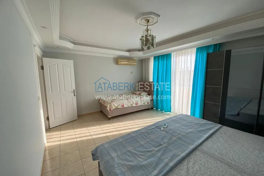 Purchase 4+1 duplex with separate kitchen and panoramic sea and mountain views - Mahmutlar district, Alanya 13 