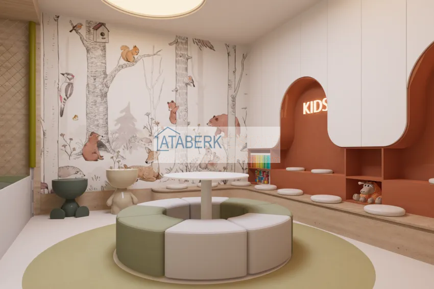 Nowy projekt kompleksu mieszkalnego w budowie w Antalyi, dzielnica Altintash 25