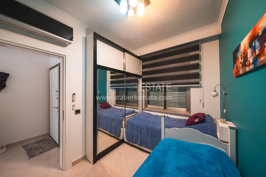 Kupuj Nieruchomość na zezwolenie na pobyt! Apartament 3+1 w prestiżowym kompleksie mieszkalnym w centrum regionu europejskiego — Oba, Alanya 16