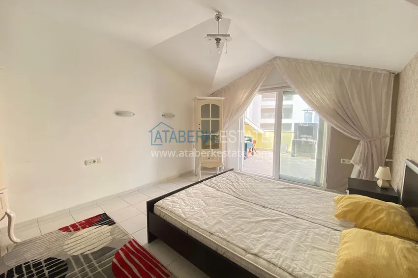 Purchase Duplex penthouse in Cikcilli, Alanya furnished in a small complex 17 