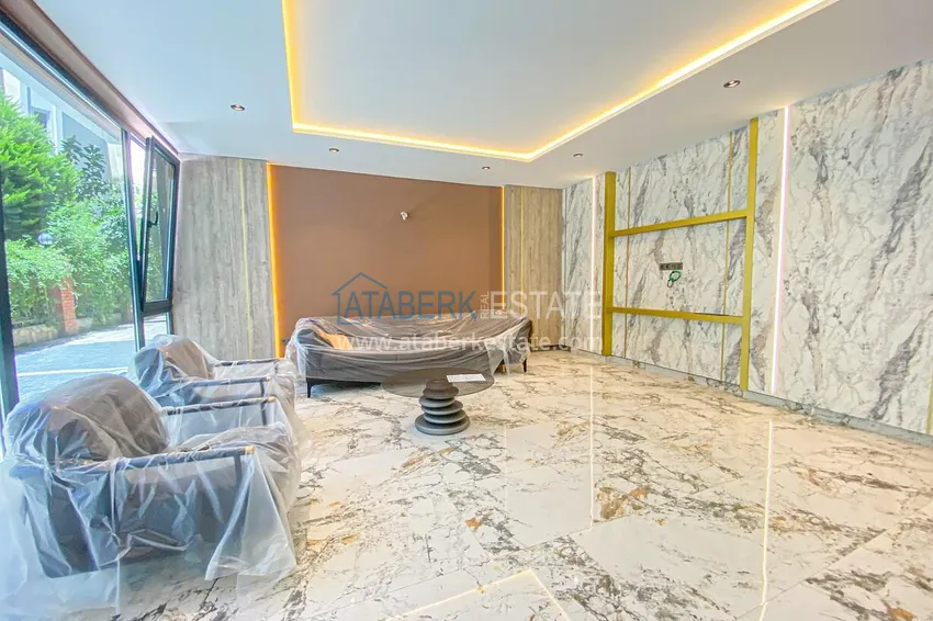 Dobrze wykończone apartamenty w nowym budynku - Alanya, plaża Kleopatra 16 