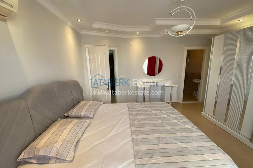 Purchase 4+1 duplex with separate kitchen and panoramic sea and mountain views - Mahmutlar district, Alanya 19 