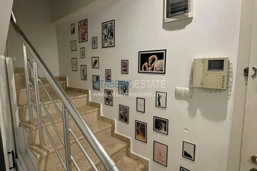 Purchase Duplex penthouse in Cikcilli, Alanya furnished in a small complex 21 