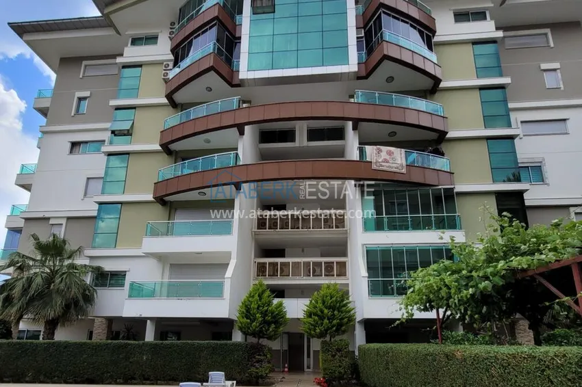 Apartament z jedną sypialnią z przeszklonym balkonem i widokiem na morze, pierwsza linia brzegowa - dzielnica Kestel, Alanya 3